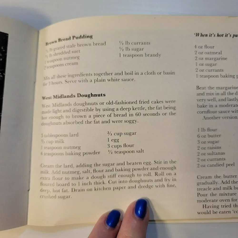 Old Midlands Recipes Catherine Rothwell Cookbook